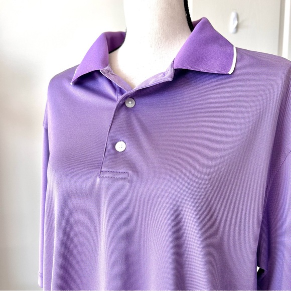 FOOTJOY FJ Men’s Pure Button Short Sleeved Polo Shirt—SZ. M/L - Picture 3 of 16